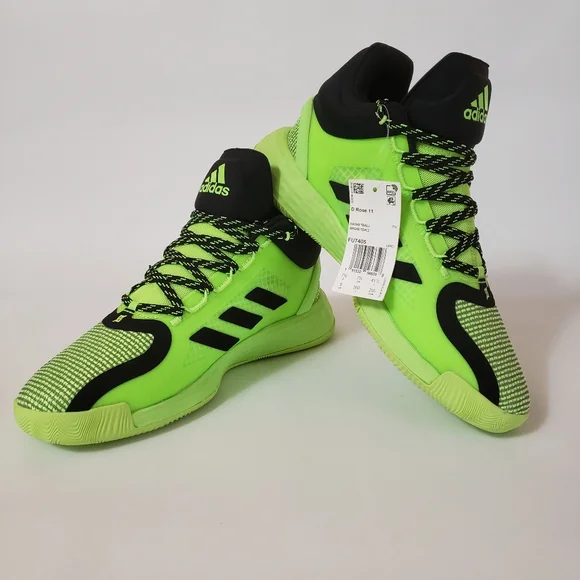 adidas | Shoes | Adidas D Rose Xi Signal Green Basketball Shoes Fu745 Mens  Size 8 | Poshmark